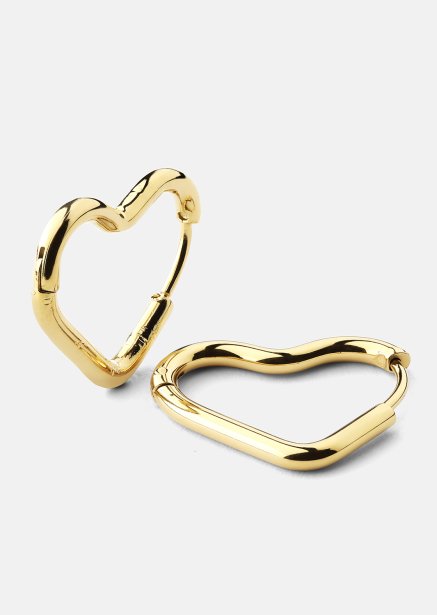 Oorbel Heart's Embrace - 18k Verguld