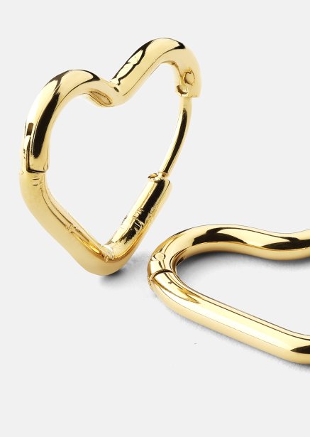 Oorbel Heart's Embrace - 18k Verguld