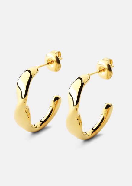 Oorbel Flow Gleam - 18k Verguld