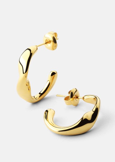 Oorbel Flow Gleam - 18k Verguld