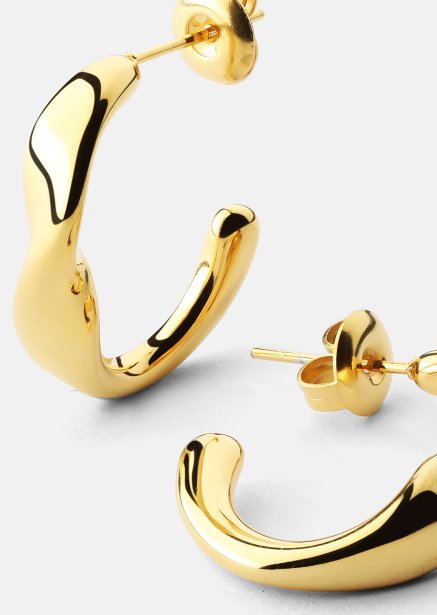 Oorbel Flow Gleam - 18k Verguld