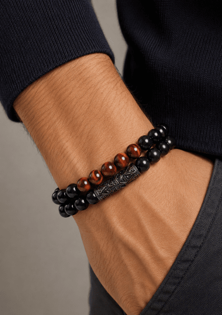 Kralenarmband Ebon Crest