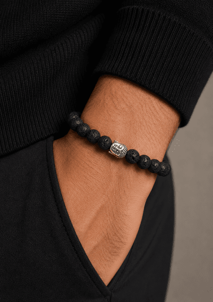 Kralenarmband Ebon Guardian