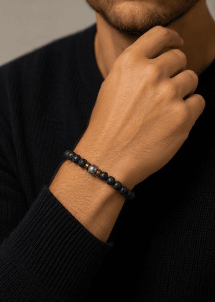 Kralenarmband Midnight Pulse