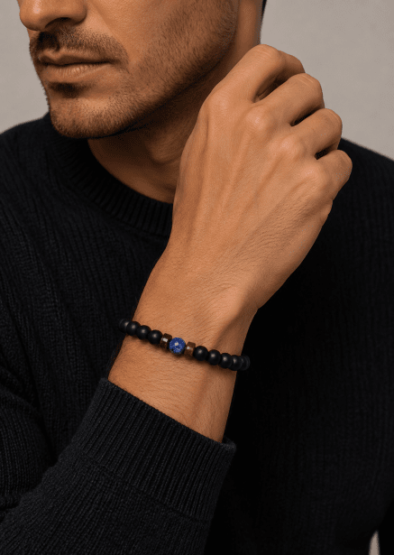 Kralenarmband Obsidian Legacy