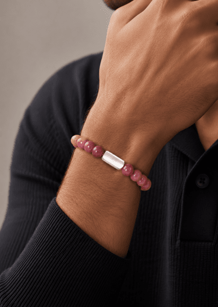 Kralenarmband Rosy Edge