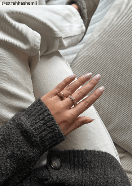 Ring Flutter – 18k Verguld
