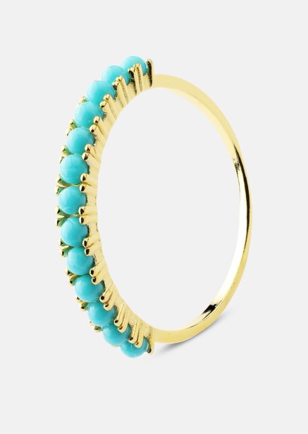 Blue Pearl Elegance Ring - 18k Verguld