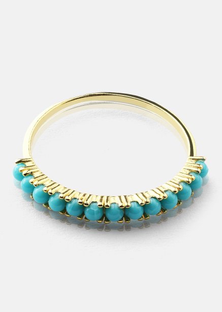 Blue Pearl Elegance Ring - 18k Verguld