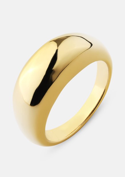 Golden Bold Ring - 18K Verguld