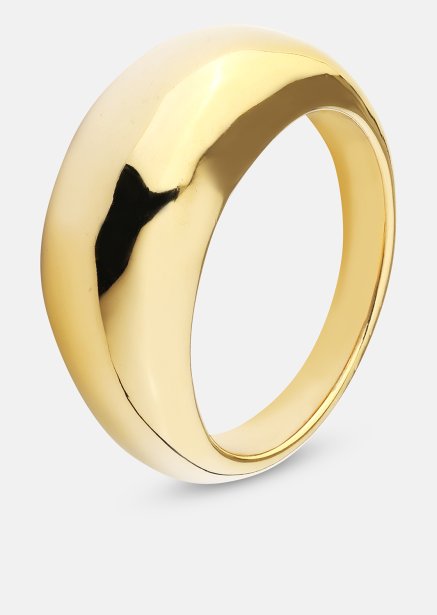 Golden Bold Ring - 18K Verguld