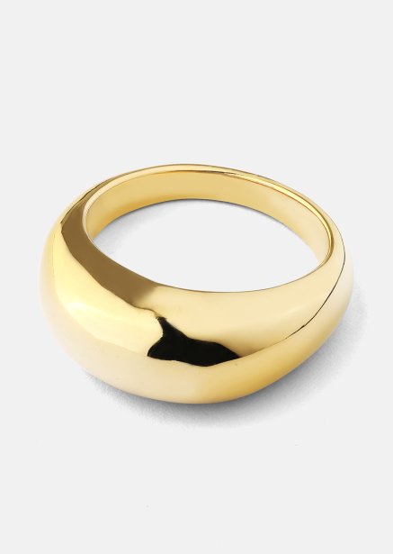 Golden Bold Ring - 18K Verguld