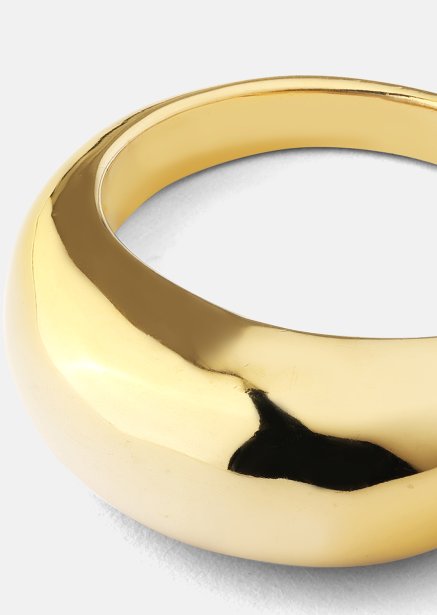 Golden Bold Ring - 18K Verguld