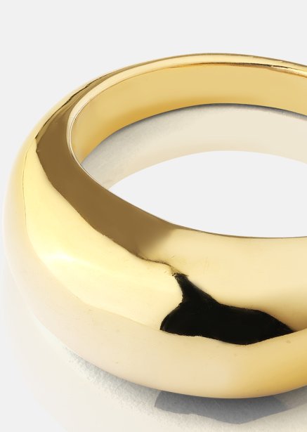 Golden Bold Ring - 18K Verguld