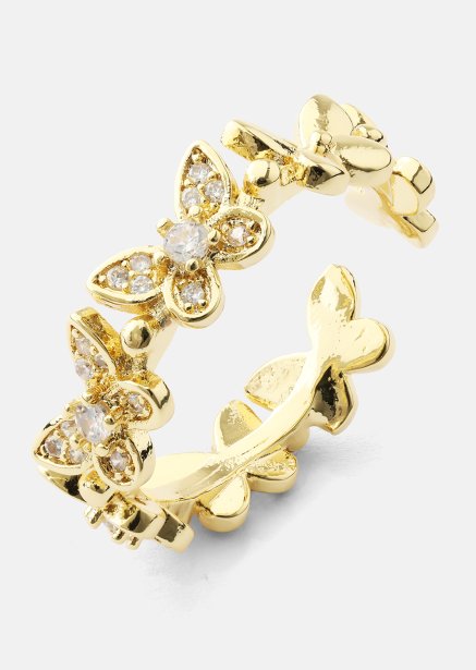 Ring Flutter – 18k Verguld