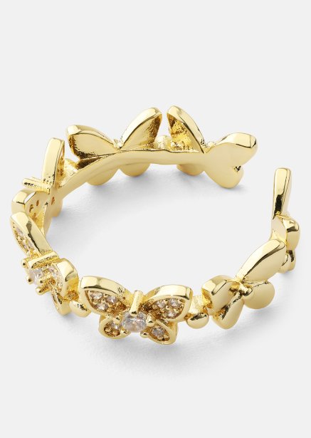 Ring Flutter – 18k Verguld