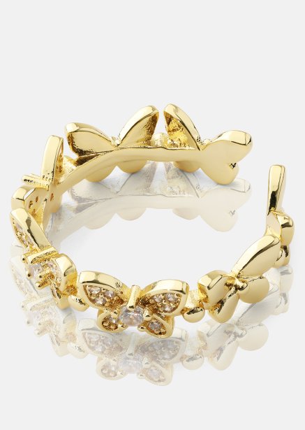 Ring Flutter – 18k Verguld