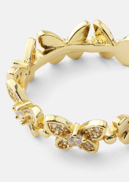 Ring Flutter – 18k Verguld