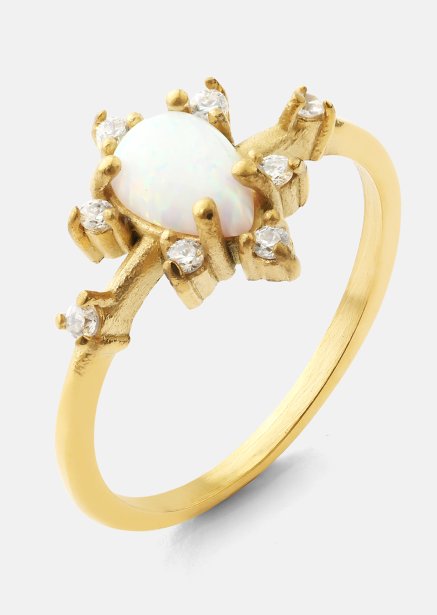 Ring Gold Aurora - Verguld met 18k goud