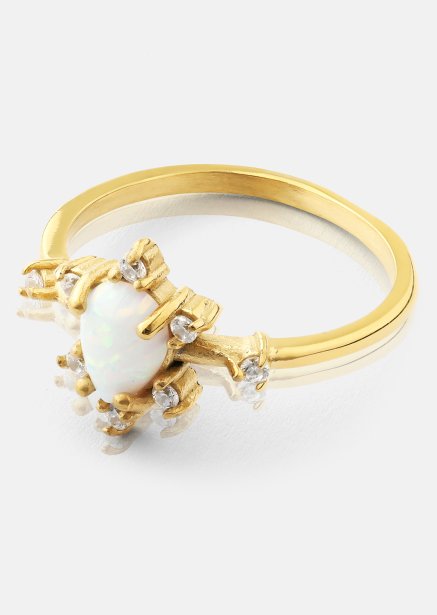 Ring Gold Aurora - Verguld met 18k goud