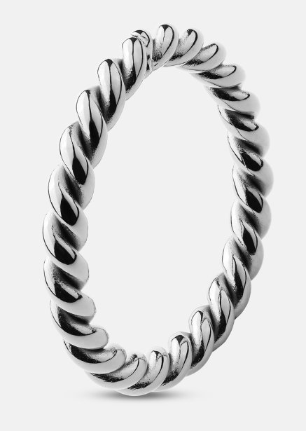 Ring Silver Twist- Verzilverd