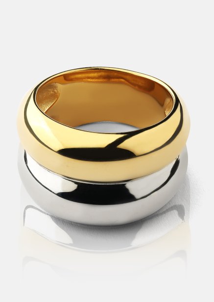 Ring Elegant - Verguld met 18k goud