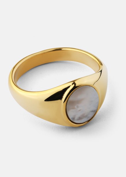 Ring Isolde- 18k Verguld