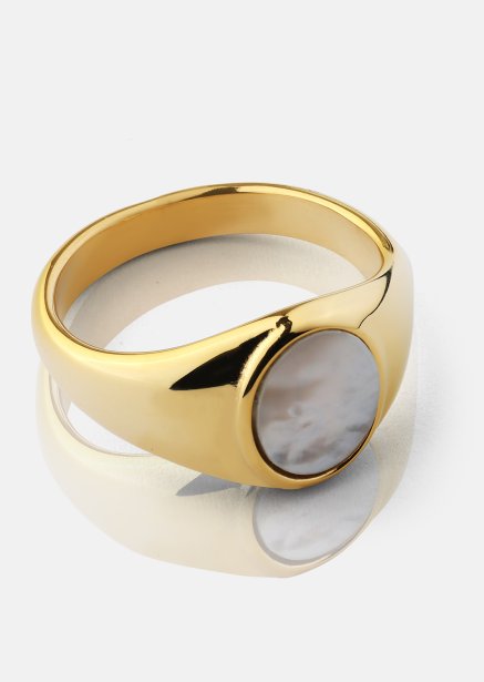Ring Isolde- 18k Verguld