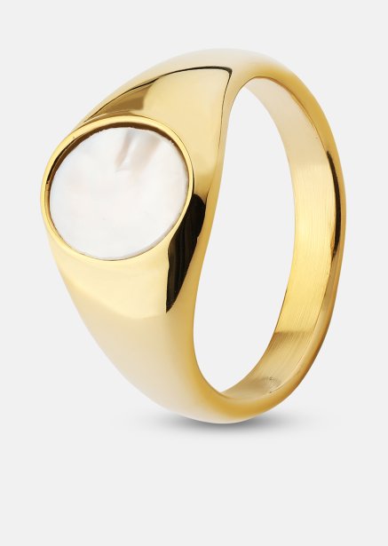 Ring Isolde- 18k Verguld