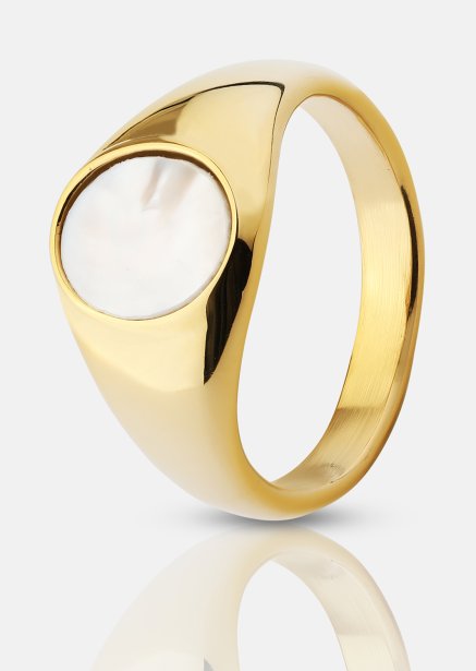 Ring Isolde- 18k Verguld