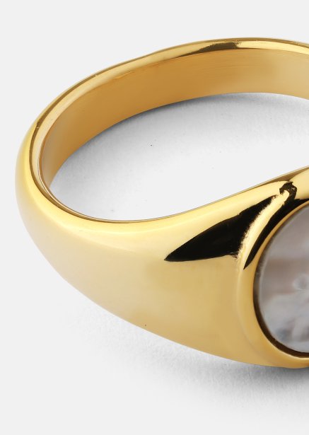 Ring Isolde- 18k Verguld