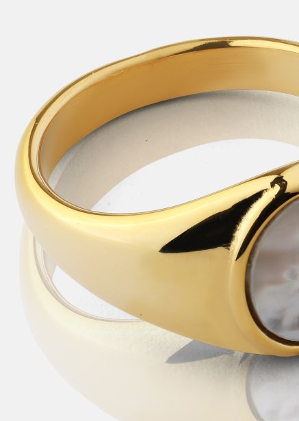 Ring Isolde- 18k Verguld