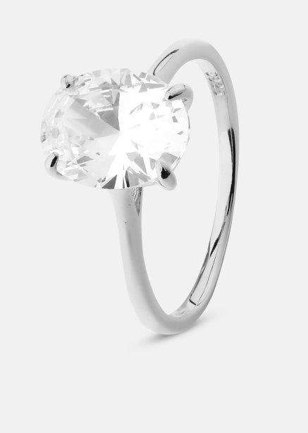 Ring Clarity - Verzilverd