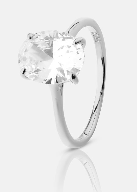 Ring Clarity - Verzilverd