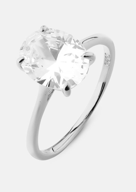 Ring Clarity - Verzilverd