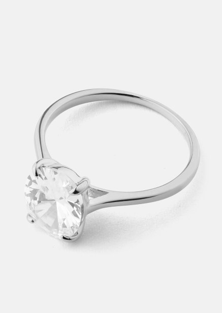 Ring Clarity - Verzilverd
