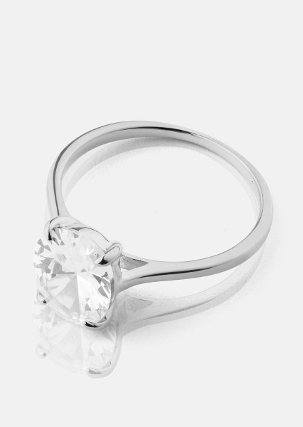 Ring Clarity - Verzilverd