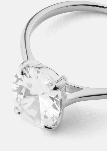 Ring Clarity - Verzilverd