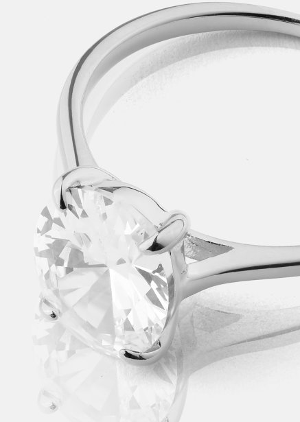 Ring Clarity - Verzilverd