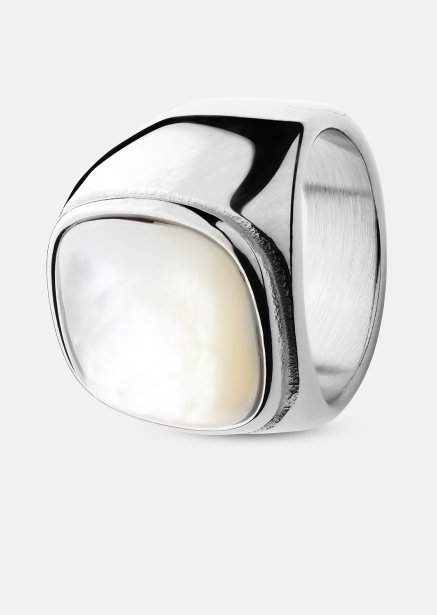 Ring Blanche - Verzilverd