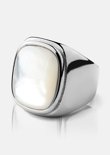Ring Blanche - Verzilverd