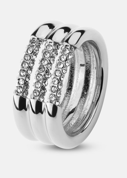 Ring Lumière - Verzilverd