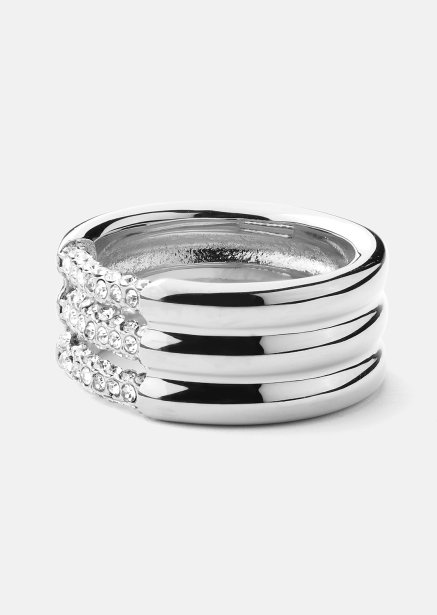 Ring Lumière - Verzilverd