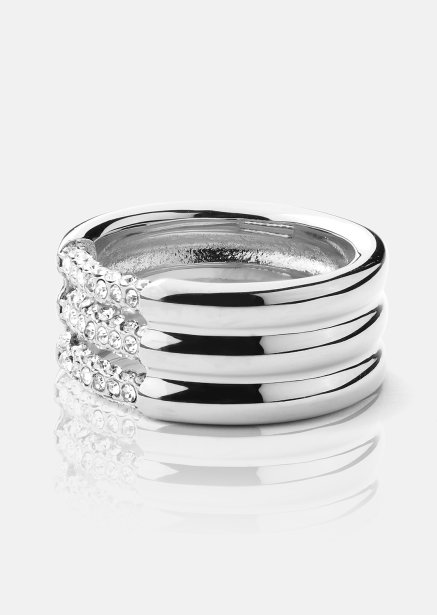 Ring Lumière - Verzilverd