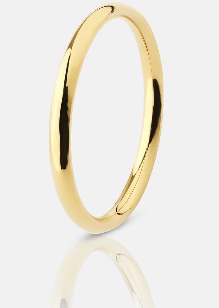 Ring Modern Grace - Verguld met 18k goud
