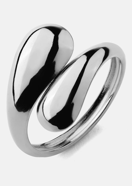 Ring Bold Drops - Verzilverd