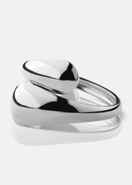 Ring Bold Drops - Verzilverd