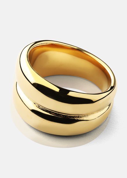 Ring Radiant - Verguld met 18k goud