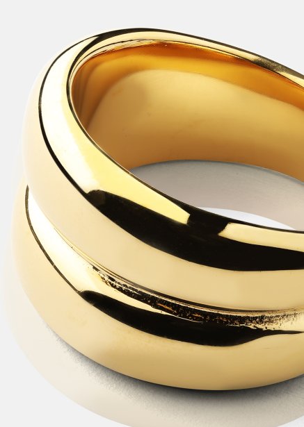 Ring Radiant - Verguld met 18k goud