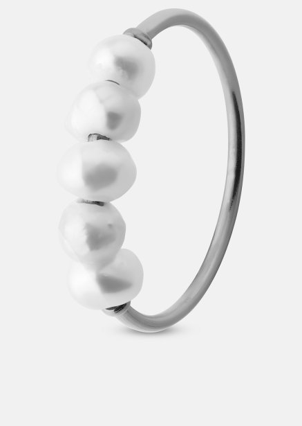 Ring Perla - Verzilverd